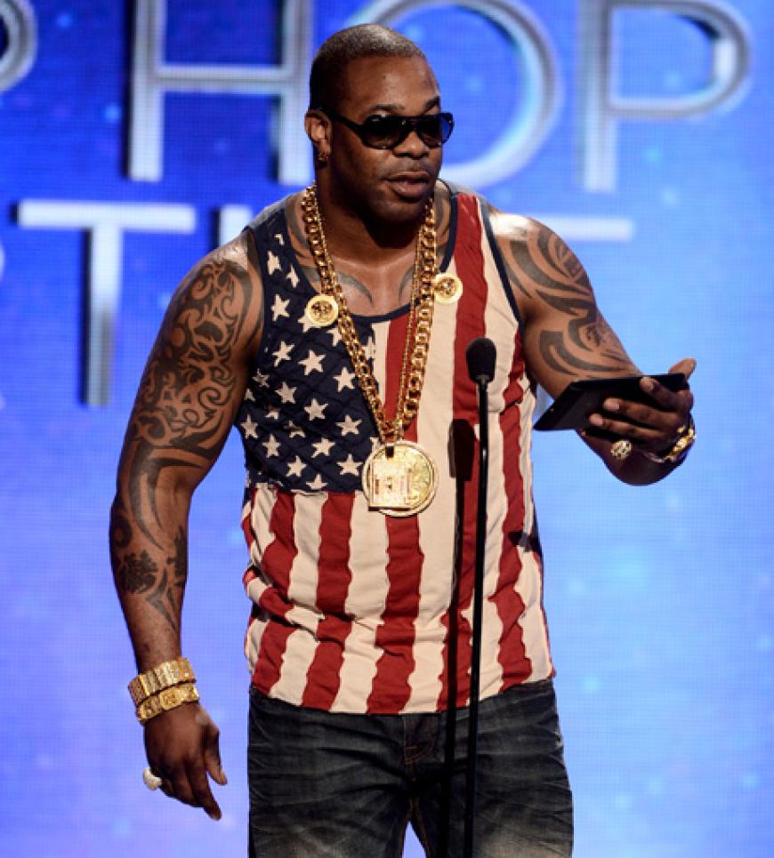 Auch lange nicht gesehen: Busta Rhymes auf der Bühne