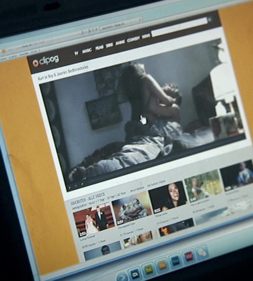 Das Sex-Video hat Jasmin selber ins Netz gestellt