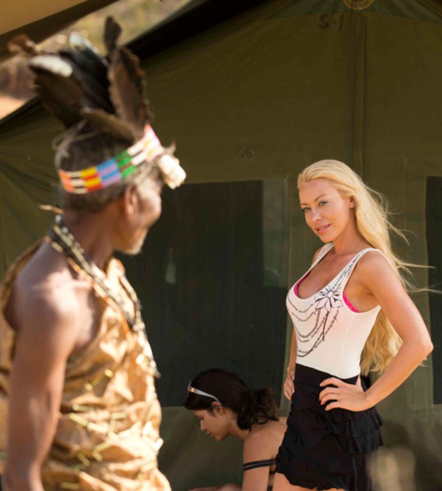 Nina Kristin in Tansania