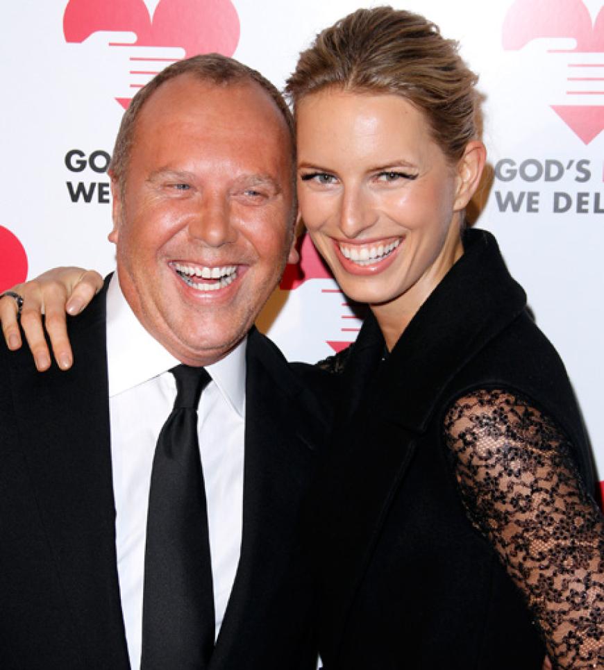 Designer Michael Kors und Karolina Kurkova kennen sich schon seit Jahren