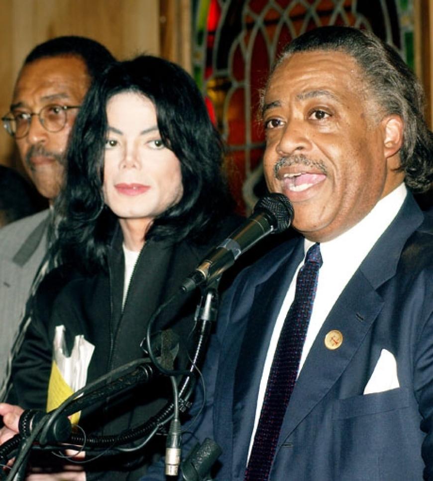 Reverend Al Sharpton (Menschenrechtsaktivist und enger Freund von Jackson):