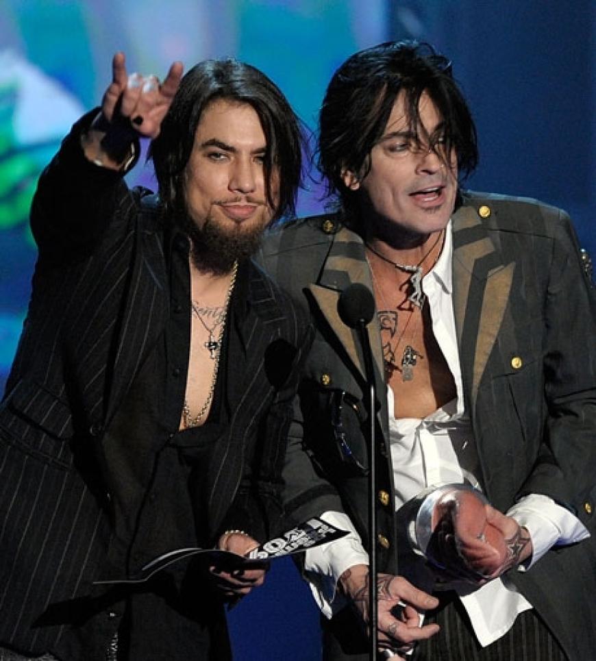 Dave Navarro und Tommy Lee sorgen gemeinsam für Stimmung