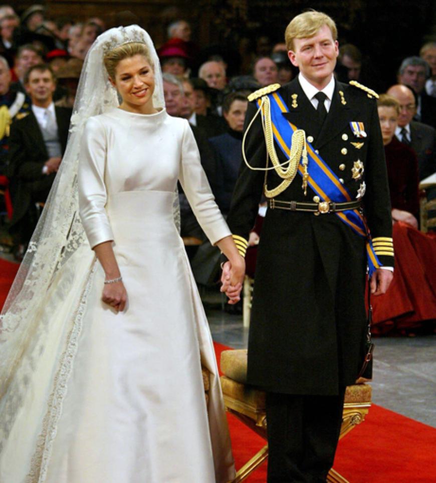 Am 2. Februar 2002 gaben sich die Argentinierin Máxima Zorreguieta und der niederländische Prinz Willem-Alexander das Ja-Wort