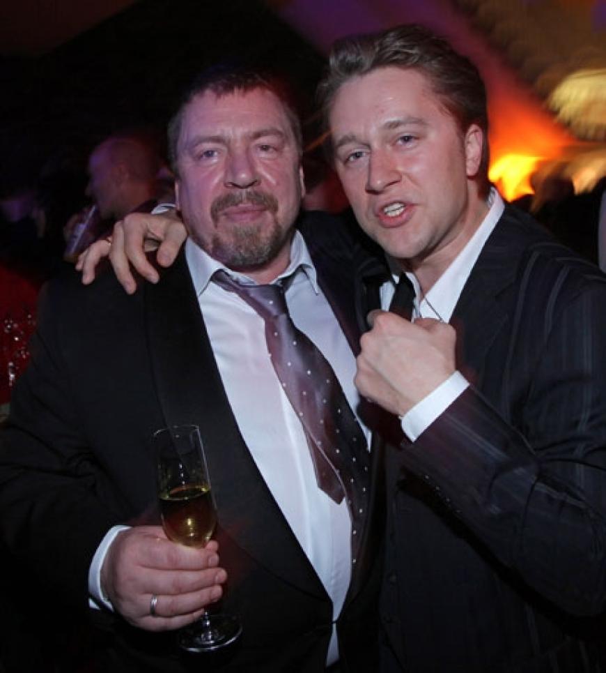 Armin Rohde und Adrian Topol feierten im Palais unter dem Funkturm in Berlin