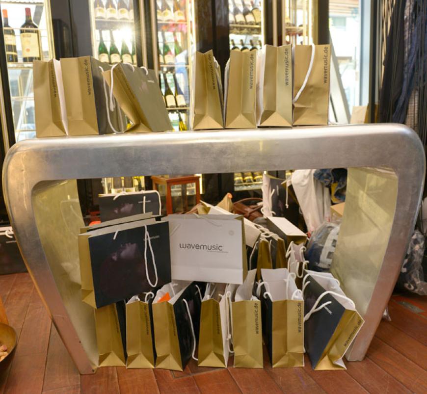 Die Goodie-Bags waren gefüllt mit tollen Sachen