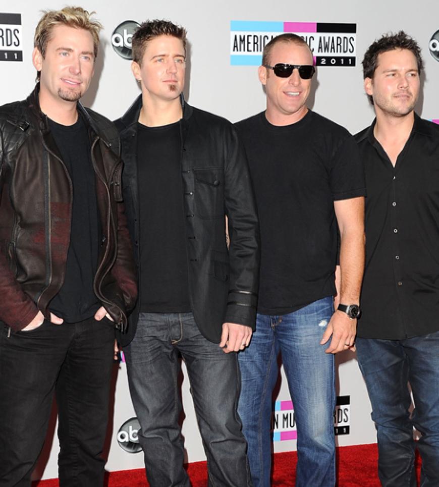Cool: Die Jungs von Nickelback