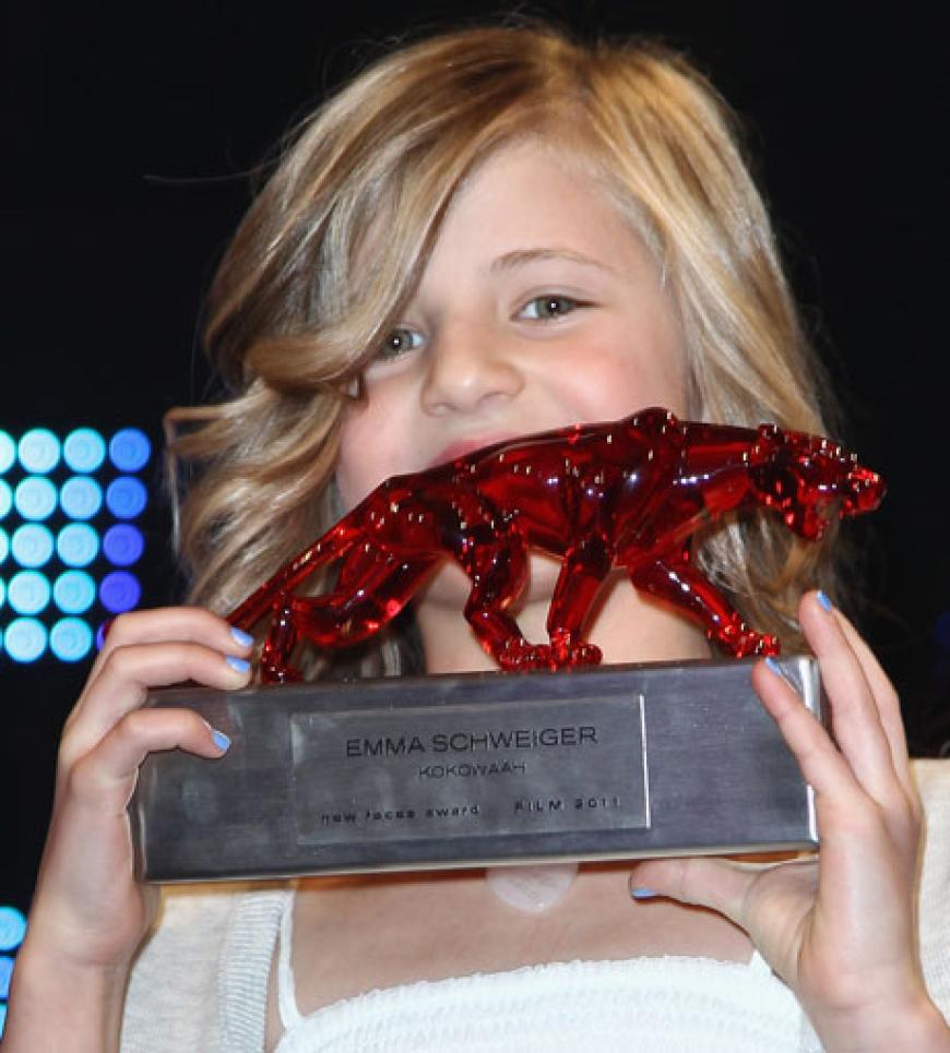 Wow! Emma Tiger Schweiger bekam den Preis