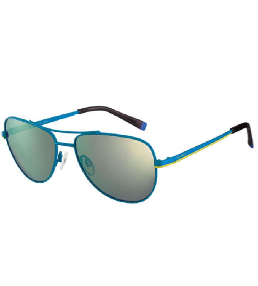 Brill-ant! Verspiegelte Sonnenbrille von Esprit, ca. 60 Euro. Infos unter www.esprit.de
