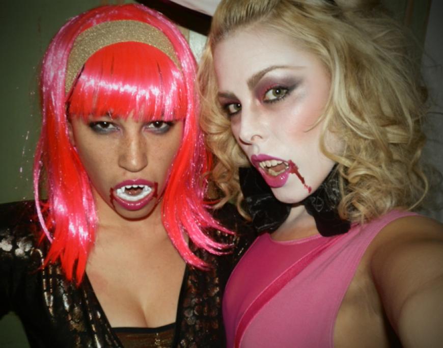 ... Halloween-Party mit Leo Bartsch (Ex-Queensberry) ...