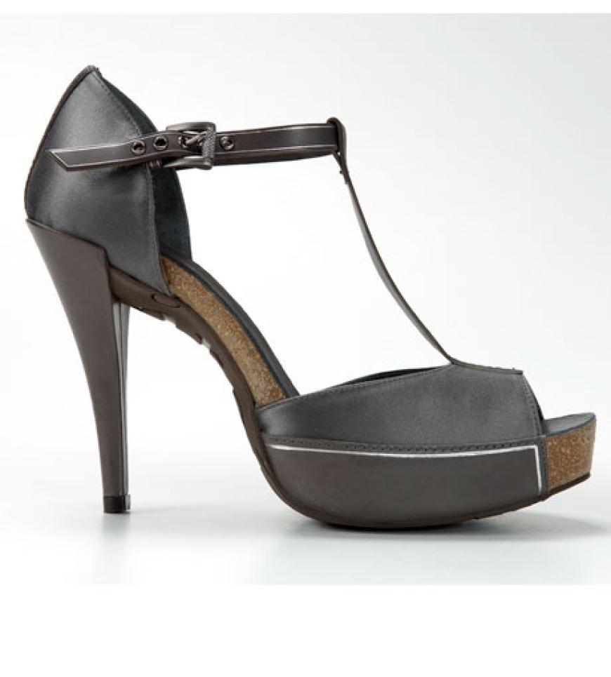 Peep Toes mit Naturplateau von Pedro Garcia, ca. 300 Euro