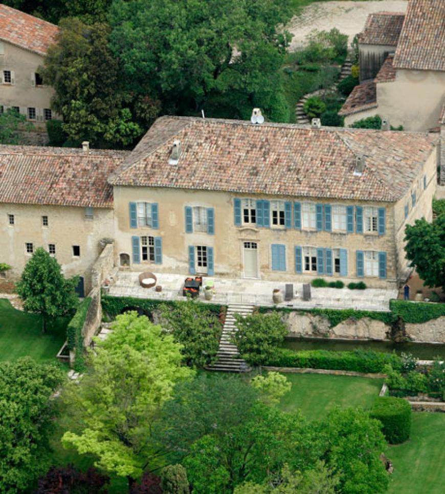 Das Chateau Miraval, der französische Wohnsitz von Angelina Jolie und Brad Pitt