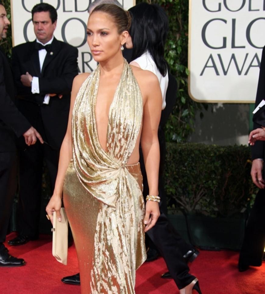 Goldmarie Jennifer Lopez durfte auf der Bühne der