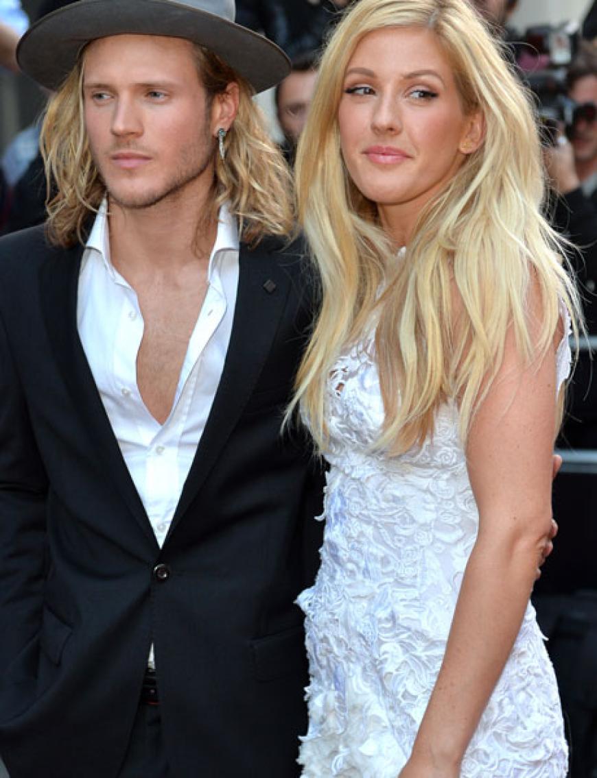 Hochzeitspläne gibt es hingegen schon bei Dougie Poynter und Ellie Goulding, die ganz hochgeschlossen erschien