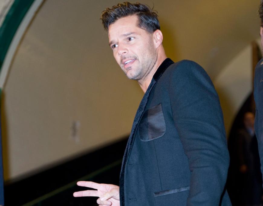 Ricky Martin bei der Show von Marc Jacobs´
