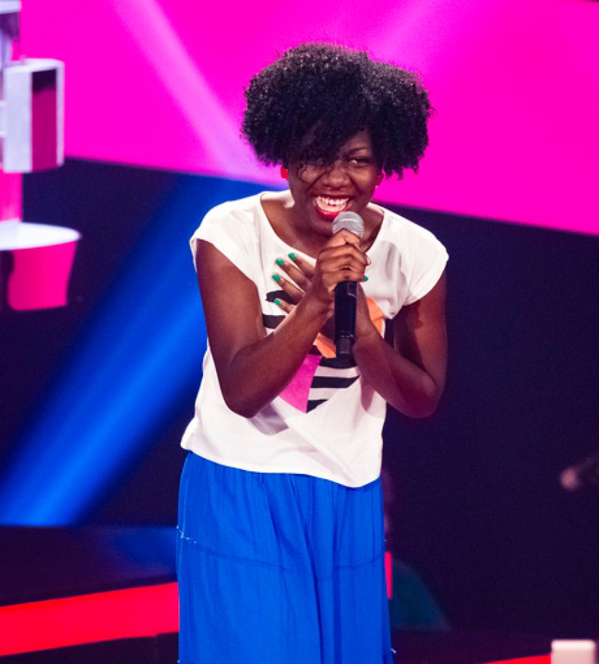 Ebenfalls im Team Nena: Emily Intsiful (22, aus Altötting), die mit