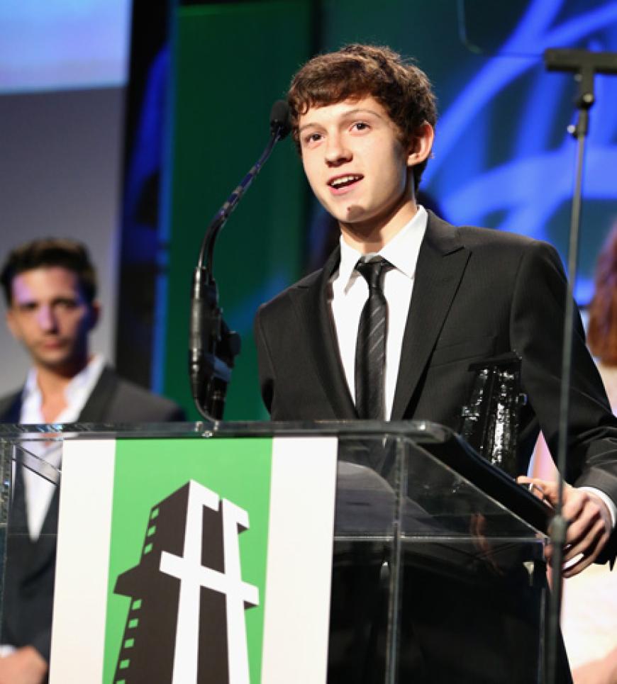 Tom Holland bekam eine Auszeichnung für
