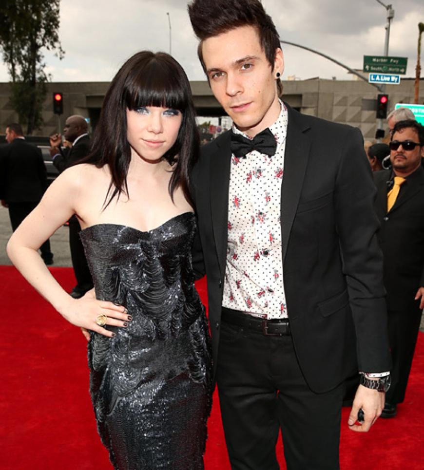 Chartsstürmerin Carly Rae Jepsen brachte ihren Freund Matthew Koma mit