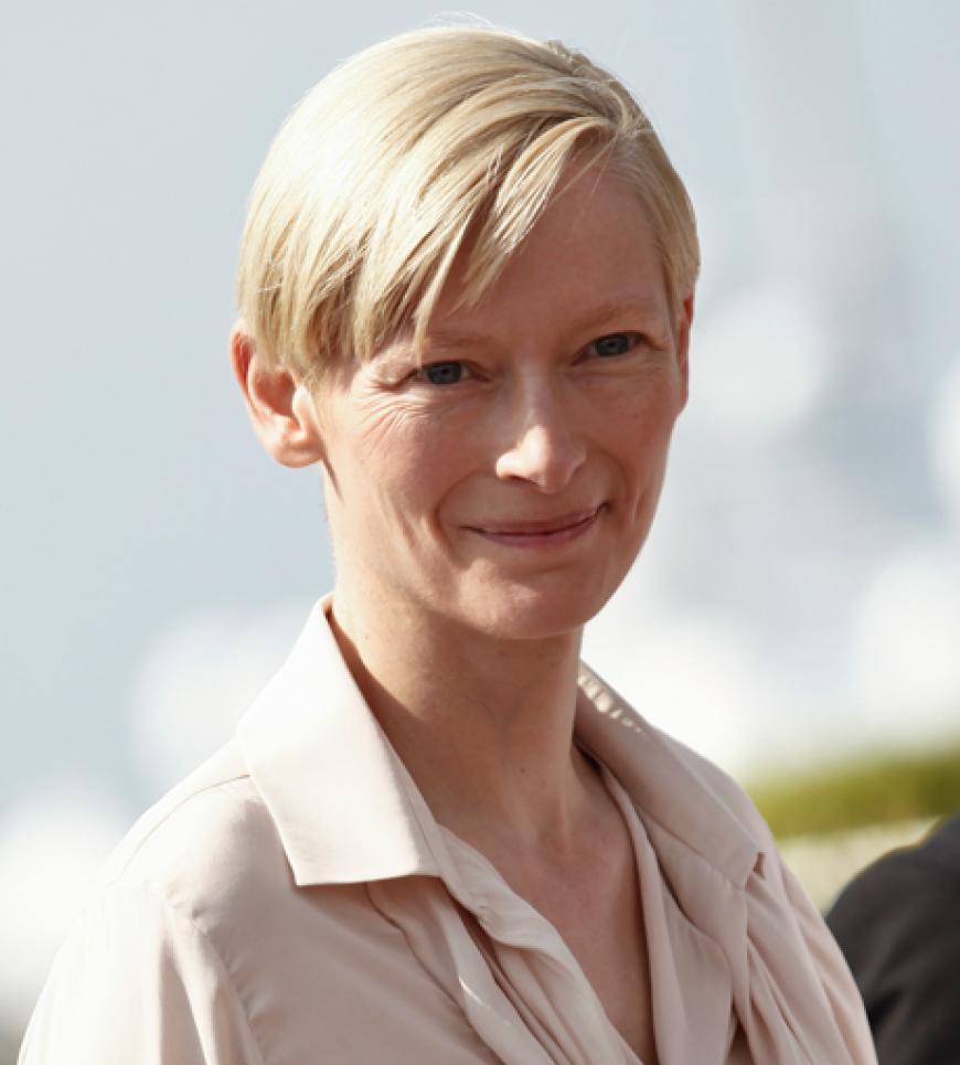 Ebenfalls gesichtet: Hollwood-Star Tilda Swinton