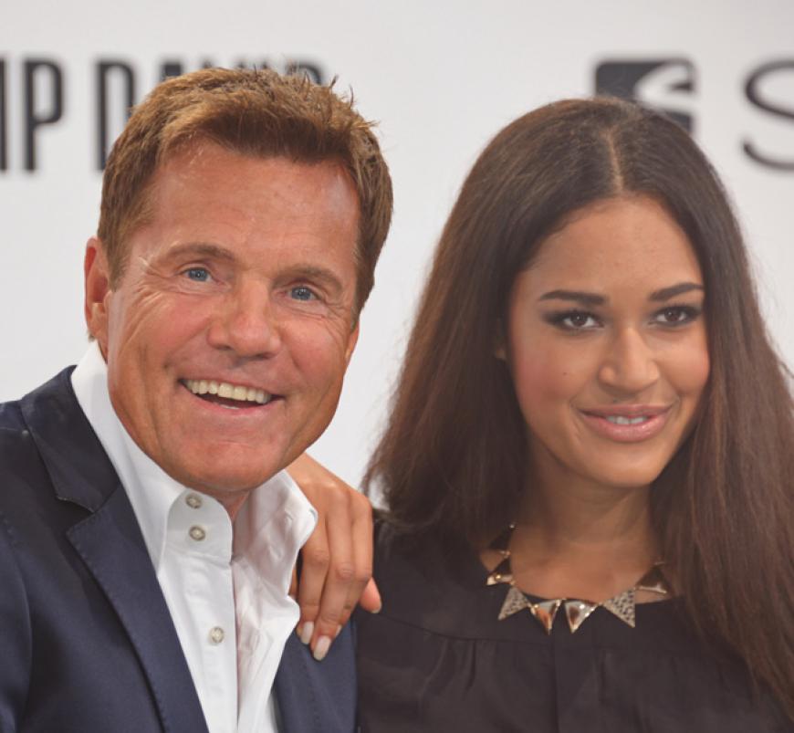 Da freut sich aber einer: Dieter Bohlen mit