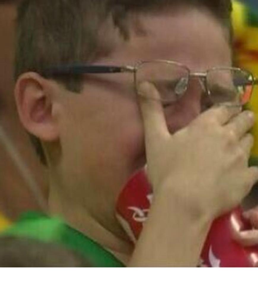 Dieses Bild des schluchzenden Kindes ging um die Welt, wurde auch im TV vielfach gezeigt
