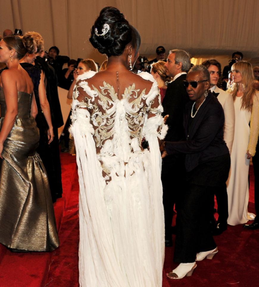 Leider gehörte sie in dieser Robe für uns auf die Worst-Dressed-Liste. Schade, Naomi!
