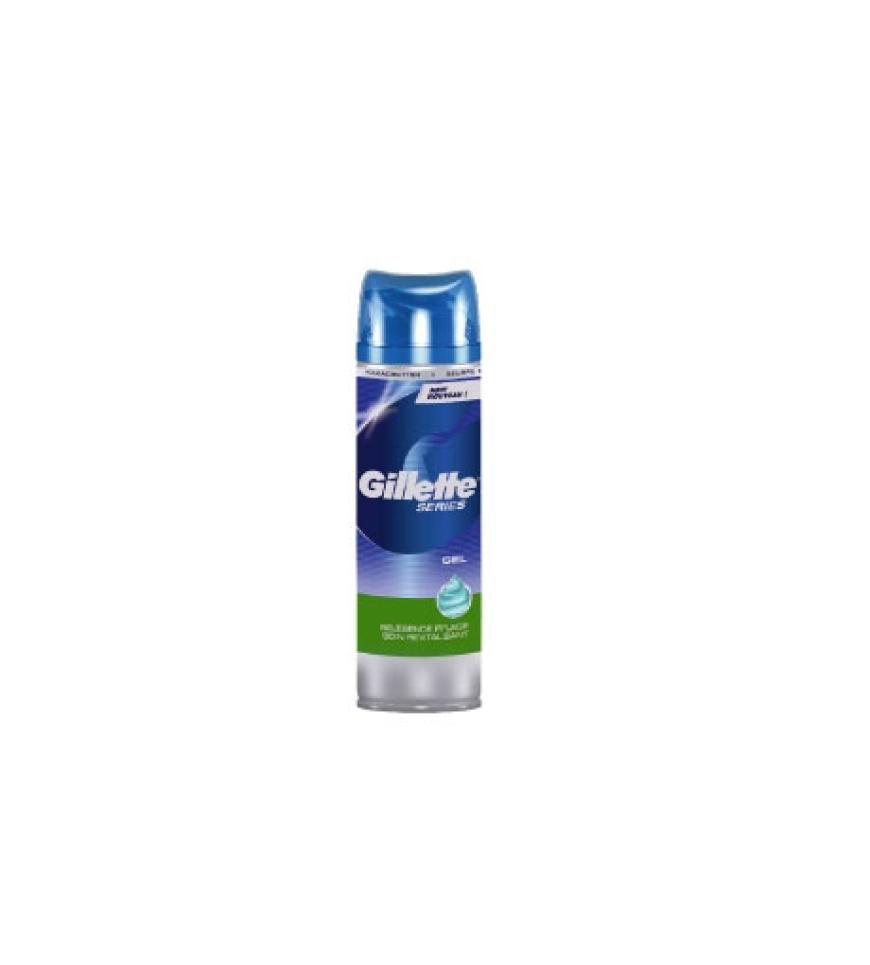 Für das Gesicht: Rasiergel für Belebende Pflege von Gillette, 200 ml ca. 4 Euro