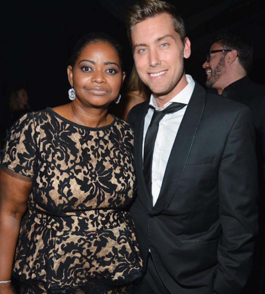 Octavia Spencer und Lance Bass