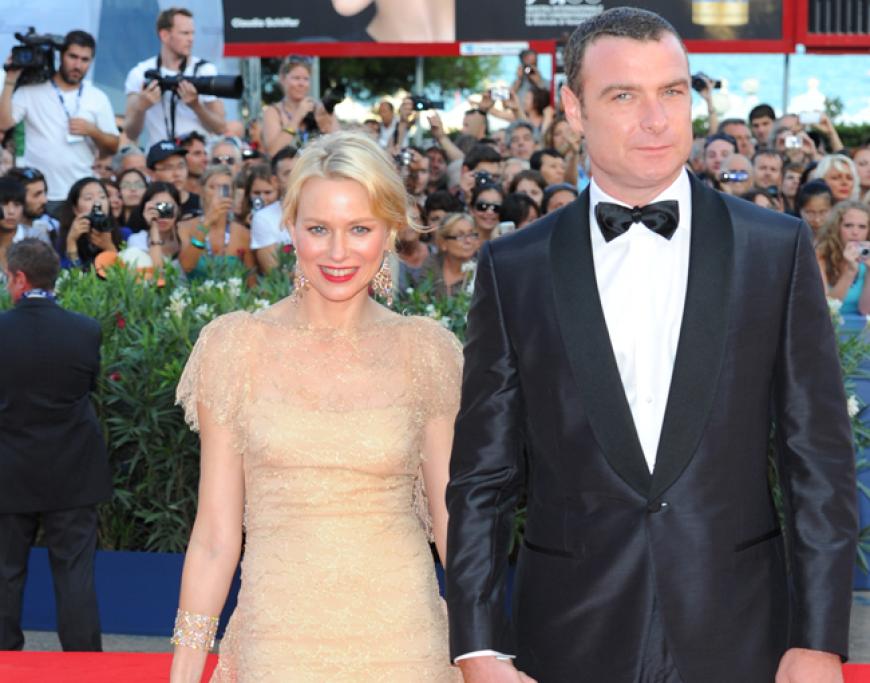 Hollywood gondelt an: Naomi Watts und ihr Mann Liev Schreiber bei der Eröffnungszeremonie
