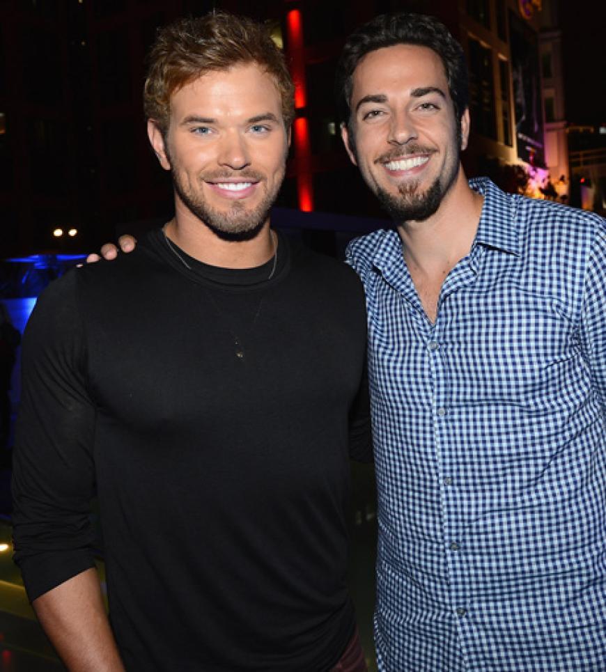 Kellan Lutz und Zachary Levi feierten bis spät in die Nacht