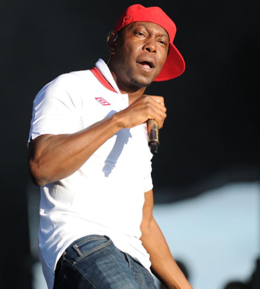 Dizzee Rascal auf der Bühne
