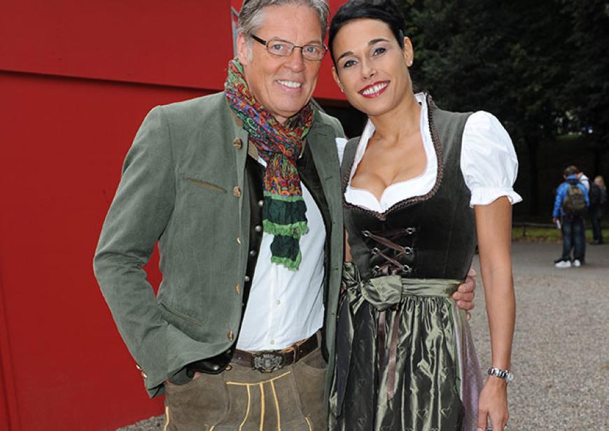 Unternehmer´ Heiner Kamps und Ela Mayr