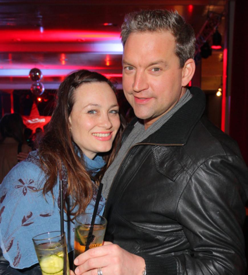 Schauspieler Christian Kahrmann mit Freundin Sandya Mierswa