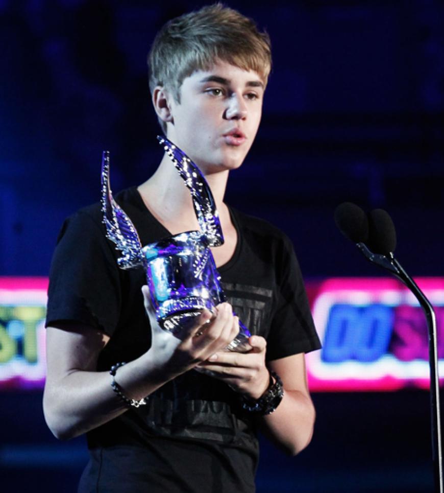 Abräumer des Abends war (natürlich) Teenie-Schwarm Justin Bieber