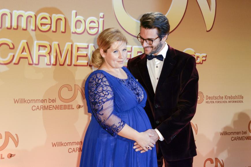 Mitte September erschien Maite hochschwanger bei