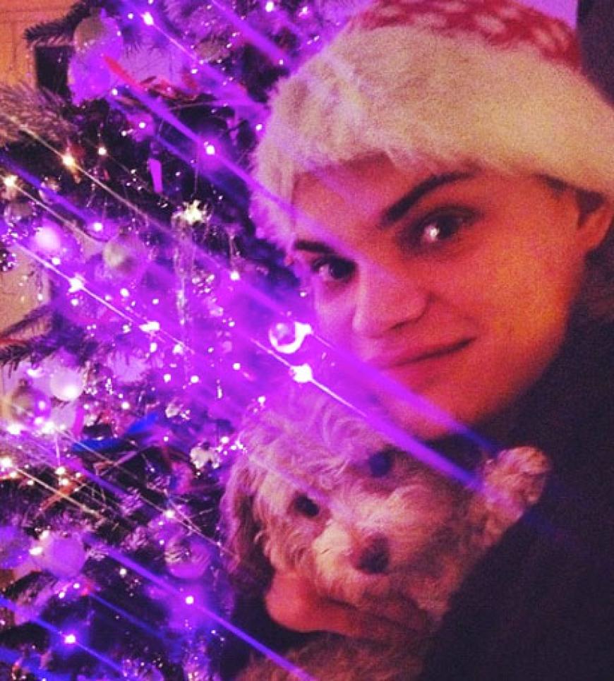 Wilson Gonzales Ochsenknecht schickt Weihnachtsgrüße an seine Fans: