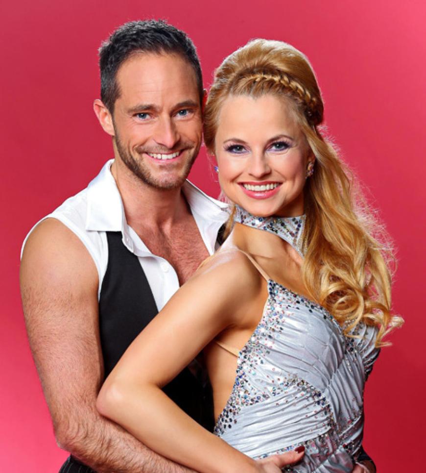 Balian mit seiner Tanzpartnerin Sarah Latton