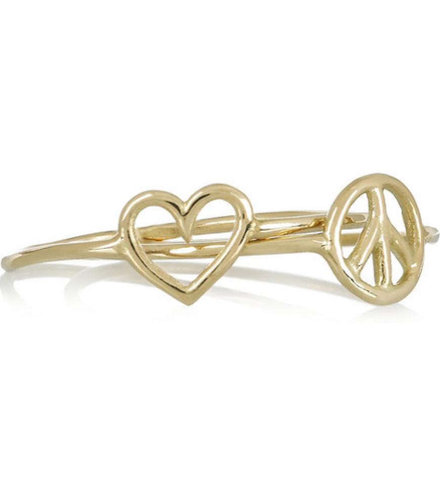 Ring von Aurélie Bidermann, ca. 370 Euro, über www.net-a-porter.com