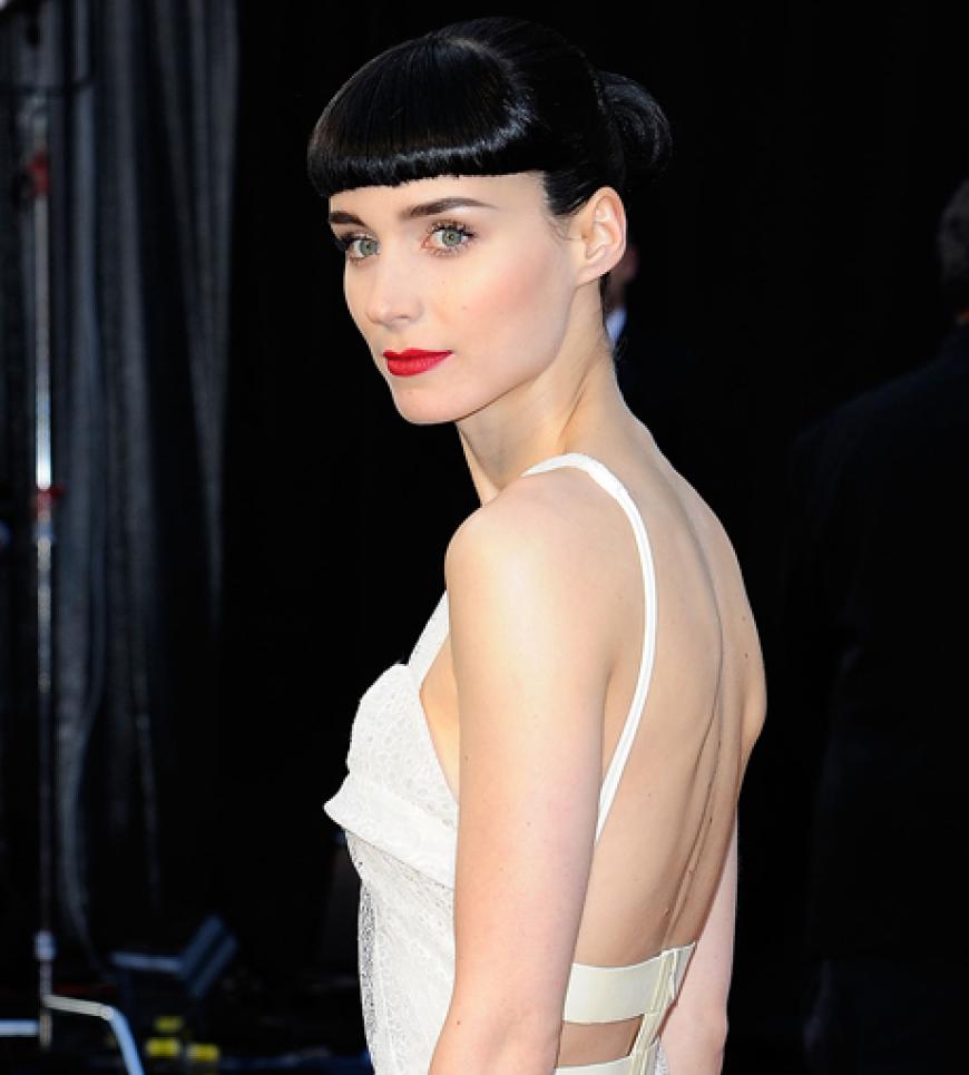 Rooney Mara überzeugte in einem sexy Kleid mit Rückenausschnitt von Givenchy Couture