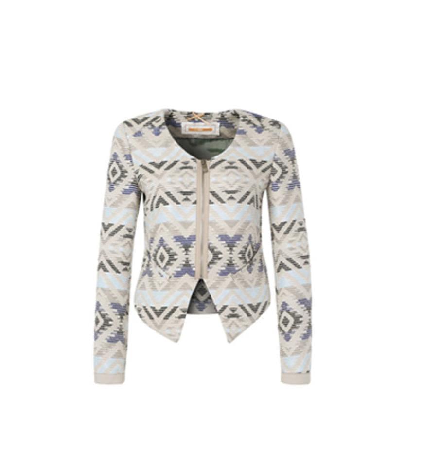 Ethno-Style: Jacke im Ikat-Print von Boss Orange über hugoboss.com, ca. 270 Euro