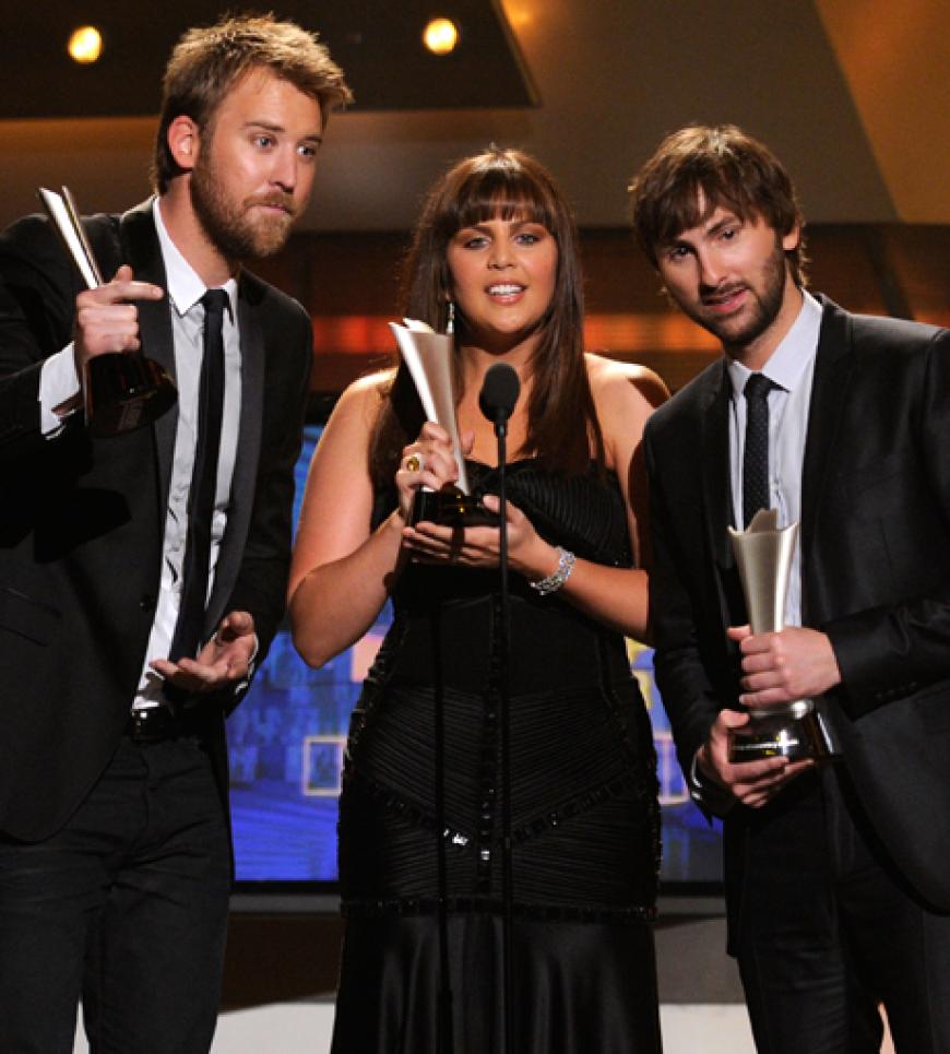 Dave Haywood, Hillary Scott, Charles Kelley, bekannt als