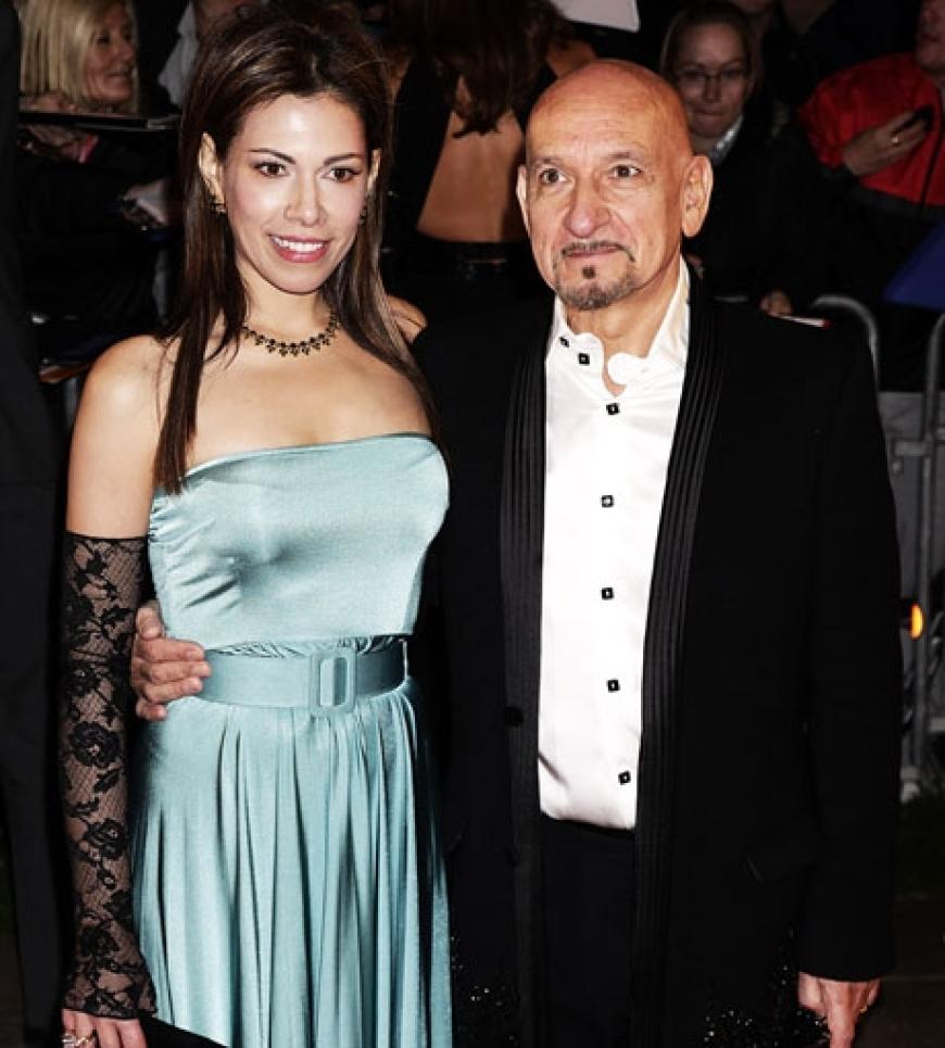 Sir Ben Kingsley und seine brasilianische Ehefrau Daniela Barbosa de Carneiro freuen sich auf die Eröffnung der Filmfestspiele