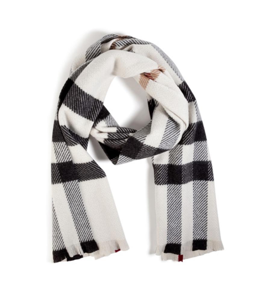 DER Schal wenn es um Karos geht. Von Burberry London über stylebop.com, ca. 375 Euro