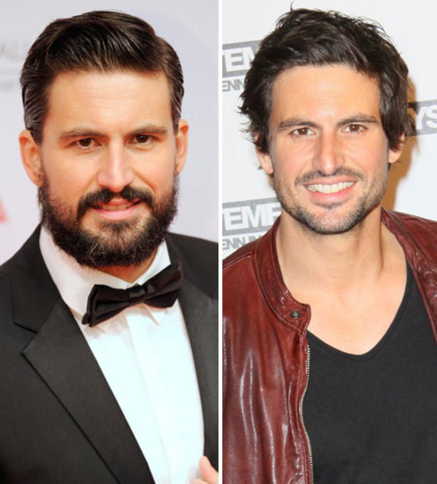 Schauspieler Tom Beck trägt neuerdings auch extreme Gesichtsbehaarung. Dazu stylt er sich die Haare lässig zurück. Ganz im Gegensatz zu früher. Da machte er eher auf lässig. Wir finden den neuen Look ist ganz schön sexy!