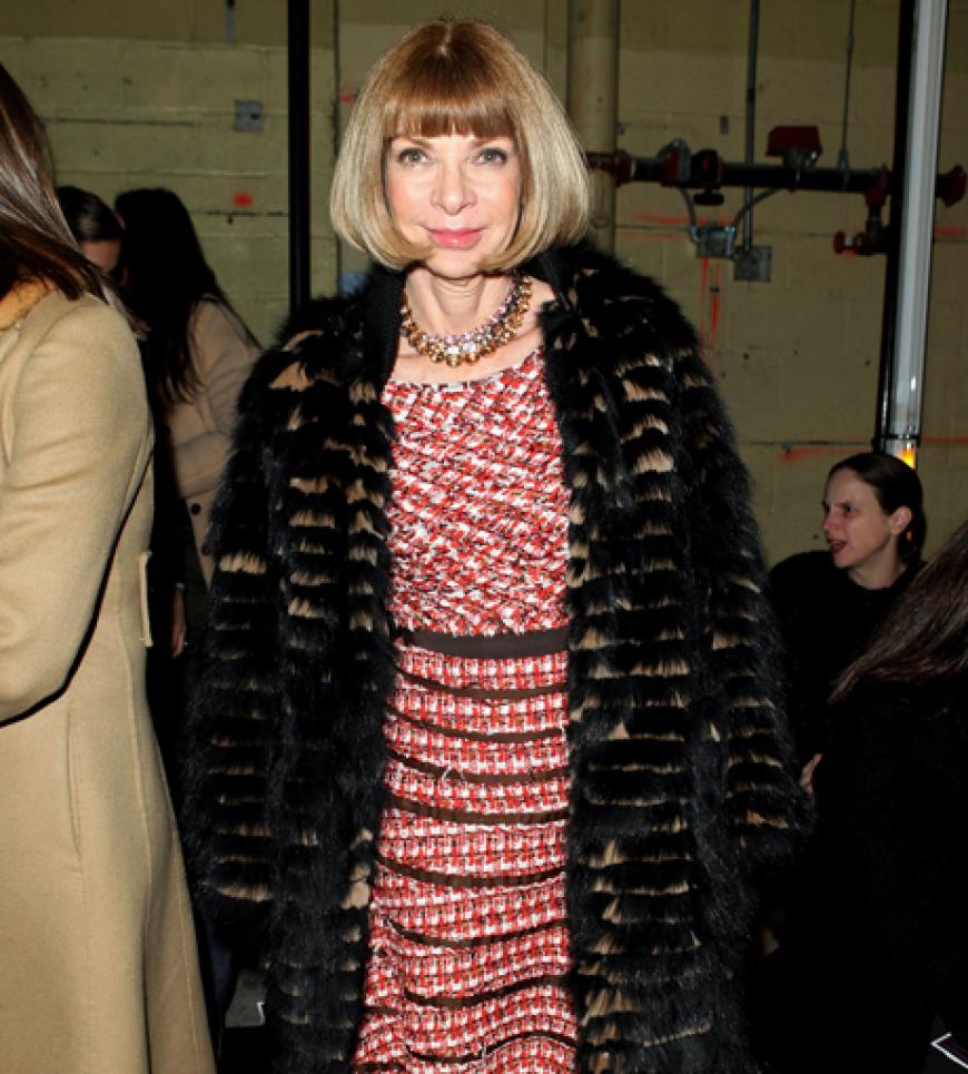 Die Stars tummeln sich derzeit im Big Apple, wo angesagte Designer ihre neuen Kreationen für die kommende Herbst/Wintersaison vorstellen. Welche Stars sitzen in der Front Row? OK! hat die Bilder! Vogue-Chefredakteurin Anna Wintour darf natürlich nicht fehlen