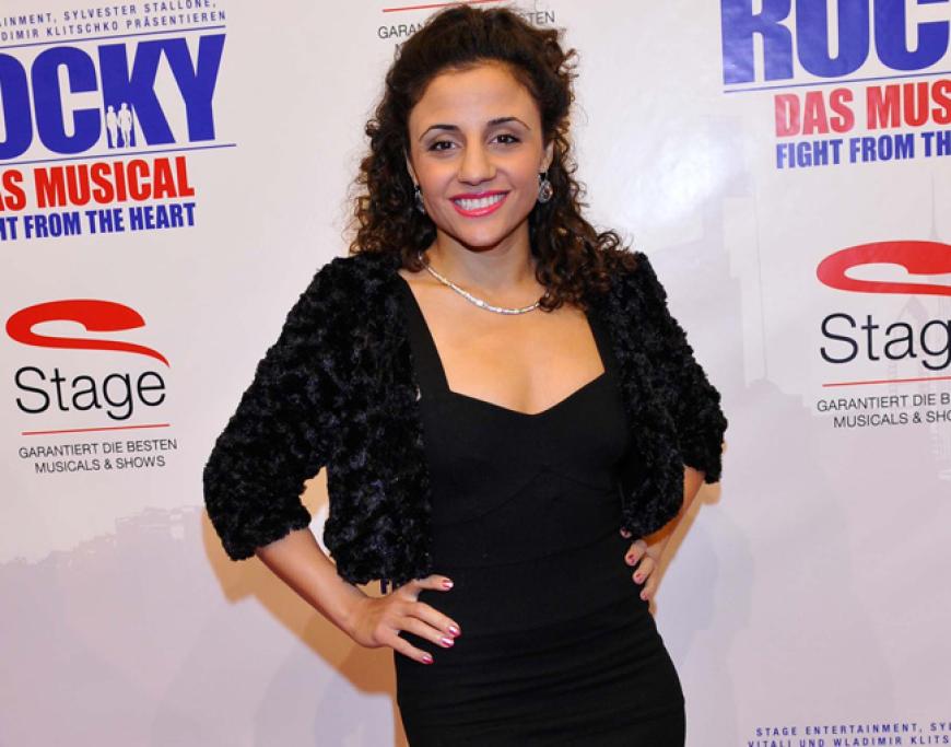 Boxerin Susianna Kentikian bei der Weltpremiere von