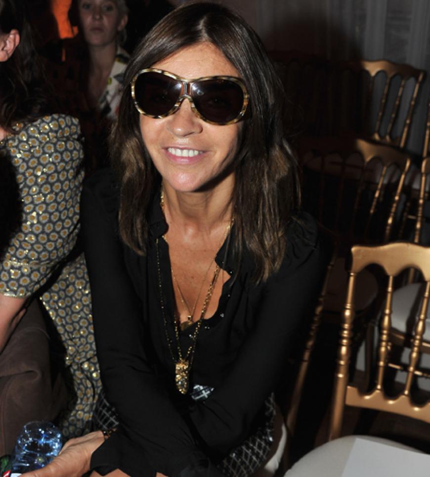 Die franzöische Ex-Vogue-Chefin Carine Roitfeld