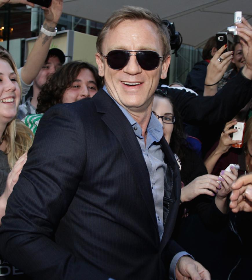 Glück in der Liebe und im Beruf: Für Daniel Craig läuft es momentan richtig rund