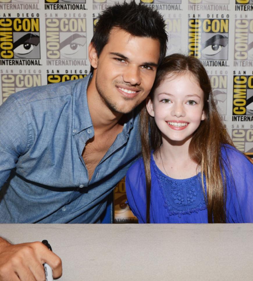 Taylor Lautner und Mackenzie Foy