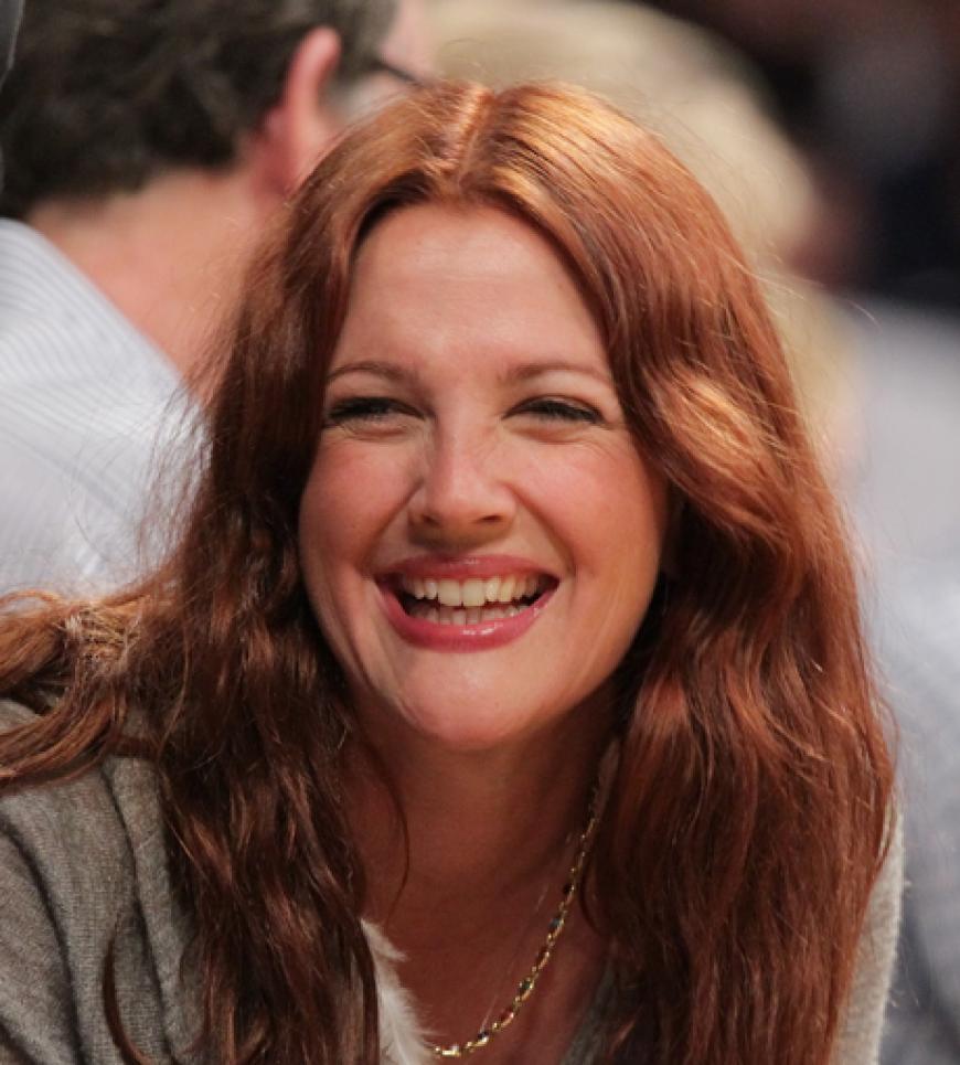 So kann nur eine strahlen: Drew Barrymore schwebt derzeit auf Wolke sieben