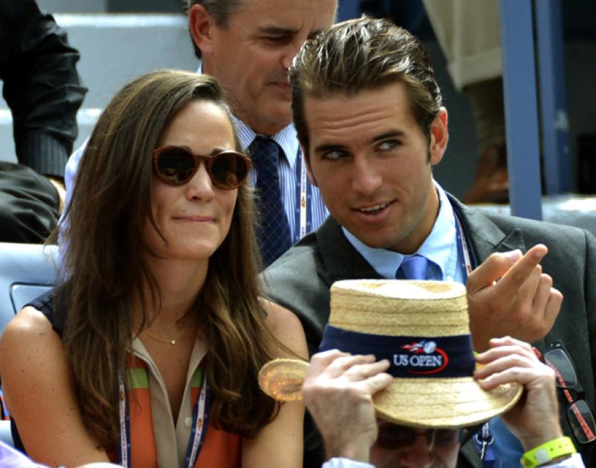 Und wer ist ihr smarter, gutaussehender Begleiter? Es ist der amerikanische Tennisspieler Spencer Vegosen - und vielleicht ein neuer Lover?